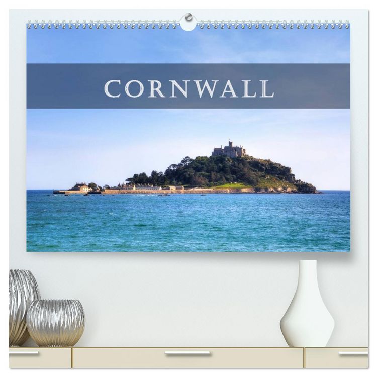 Produktbild: Cornwall (High Quality Premium Wall Calendar 2026 DIN A2 landscape),CALVENDO 12 Month Wall Calendar