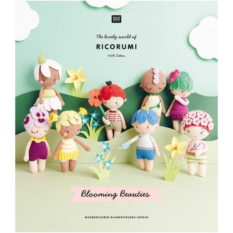 Produktbild: Ricorumi Blooming Beauties D, uncoated, 24 Seiten