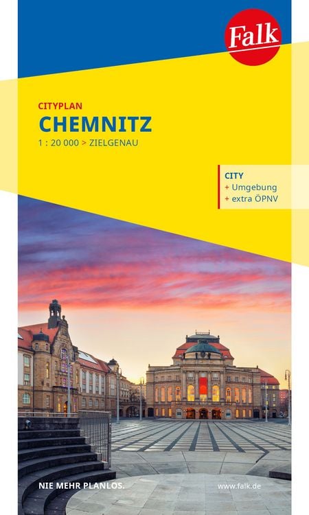 Produktbild: Falk Cityplan Chemnitz 1:20.000