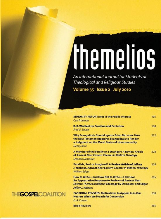 Produktbild: Themelios, Volume 35, Issue 2