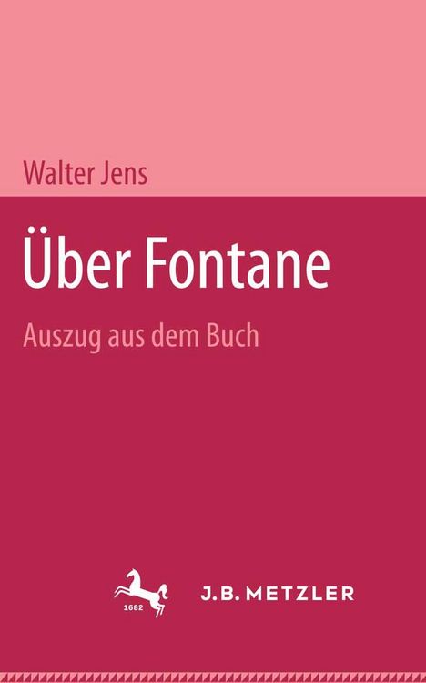 Produktbild: &Uuml;ber Fontane
