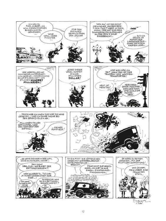 Produktbild: Schwarze Gedanken Gesamtausgabe (Hochwertige Jubil&auml;umsedition 100 Jahre Franquin)