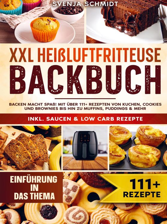 Produktbild: XXL Hei&szlig;luftfritteuse Backbuch