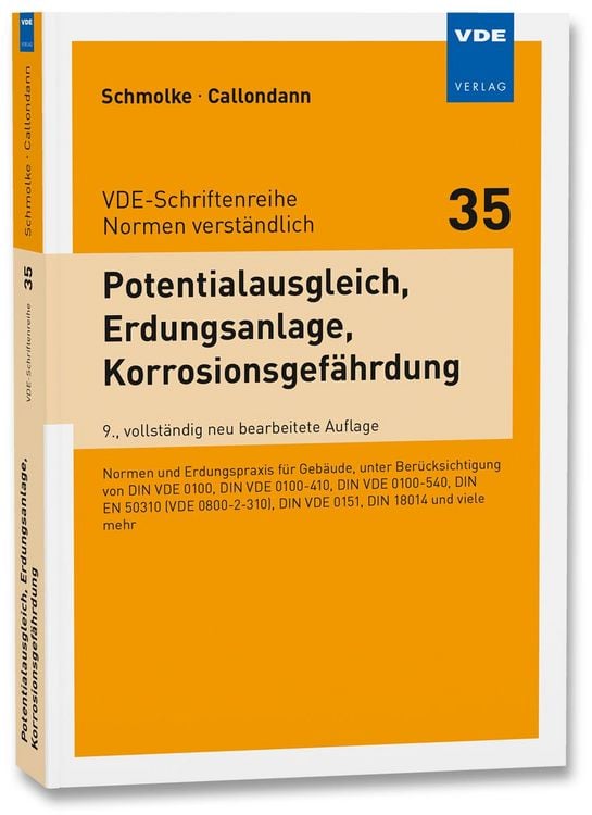 Produktbild: Potentialausgleich, Erdungsanlage, Korrosionsgef&auml;hrdung