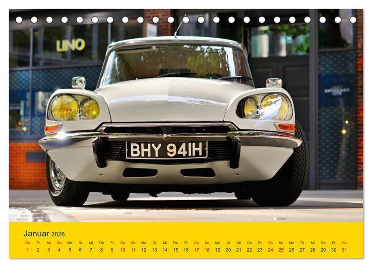 Produktbild: Automobile Tr&auml;ume der 70er (Tischkalender 2026 DIN A5 quer), CALVENDO Monatskalender