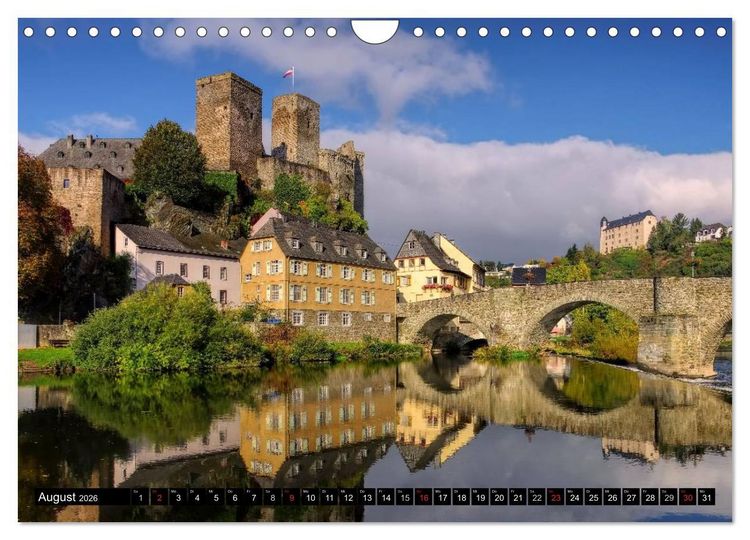 Produktbild: Die Lahn - Zauberhafte Orte rund um Limburg (Wandkalender 2026 DIN A4 quer), CALVENDO Monatskalender