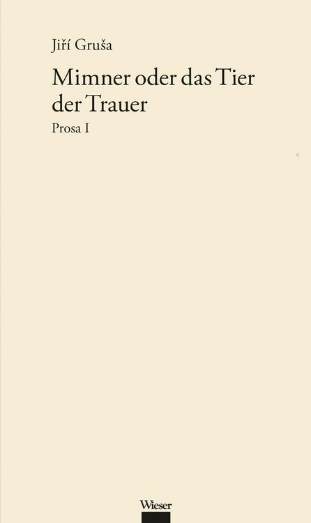 Produktbild: Mimner oder das Tier der Trauer