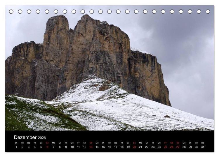 Produktbild: S&uuml;dtirol 2026 (Tischkalender 2026 DIN A5 quer), CALVENDO Monatskalender