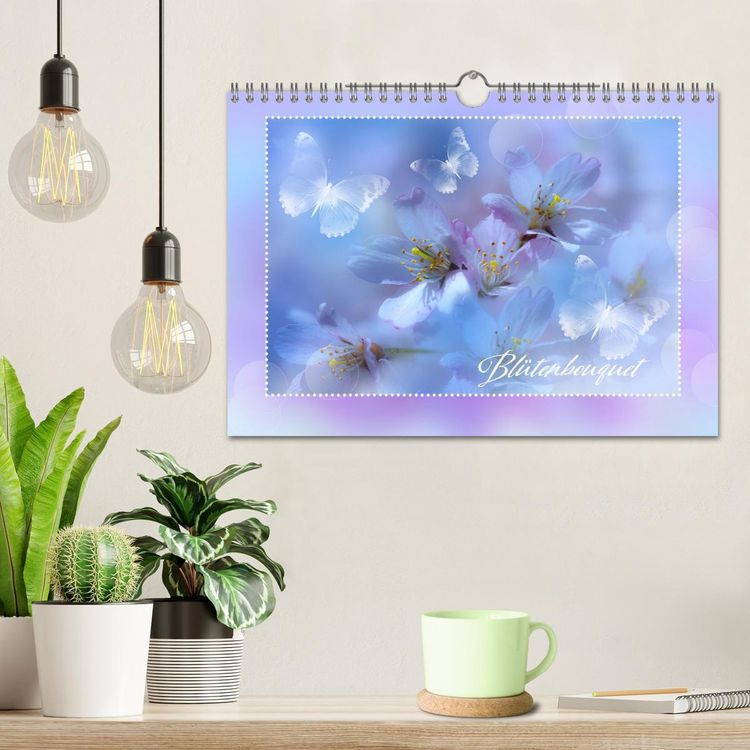 Produktbild: Bl&uuml;tenbouquet (Wandkalender 2026 DIN A4 quer), CALVENDO Monatskalender