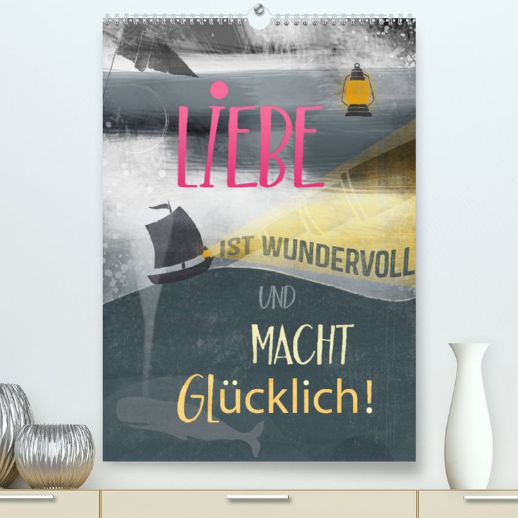 Produktbild: Sachers, S: Liebe macht gl&uuml;cklich (Premium, hochwertiger DIN