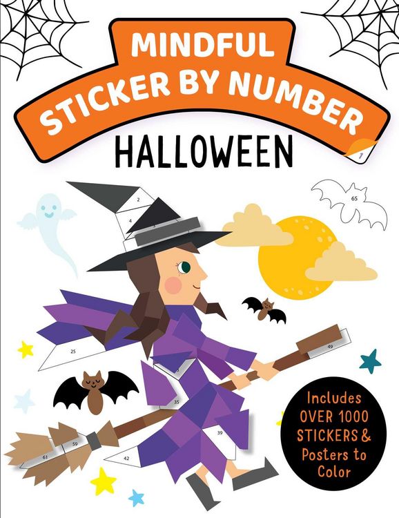 Produktbild: Mindful Sticker by Number: Halloween