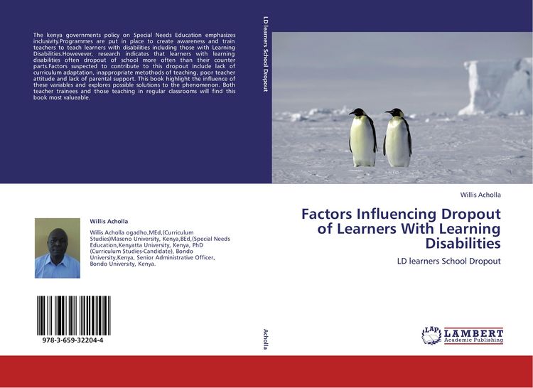 Produktbild: Factors Influencing Dropout of Learners With Learning Disabilities