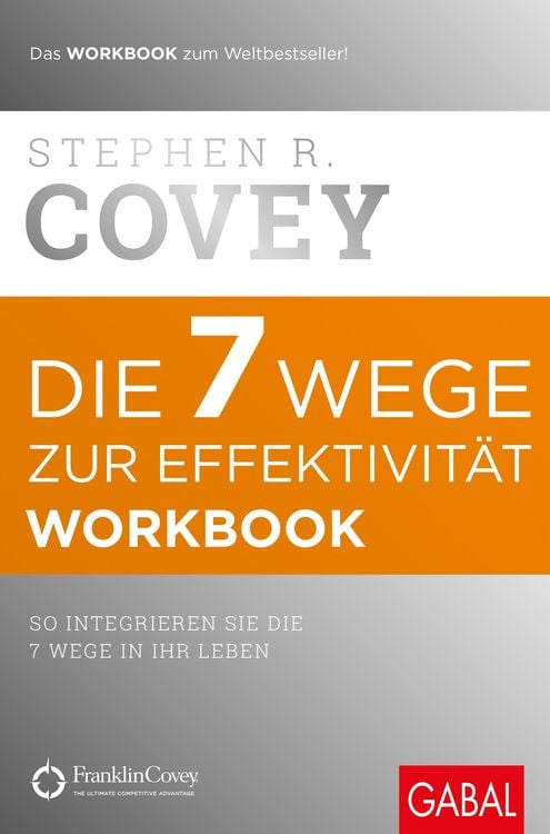 Produktbild: Die 7 Wege zur Effektivität - Workbook