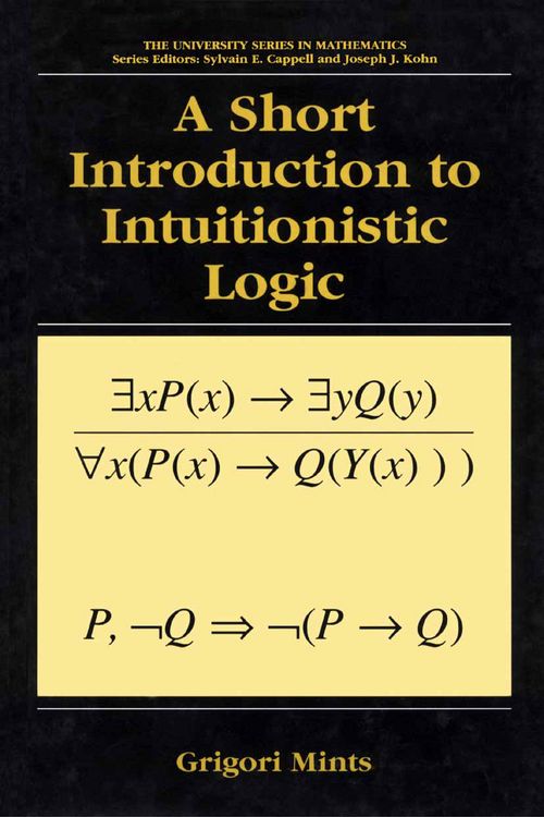 Produktbild: A Short Introduction to Intuitionistic Logic