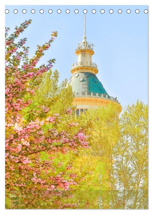 Produktbild: Budapest - Ein malerischer Spaziergang (Tischkalender 2026 DIN A5 hoch), CALVENDO Monatskalender