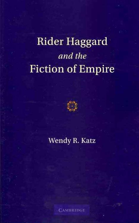 Produktbild: Rider Haggard and the Fiction of Empire