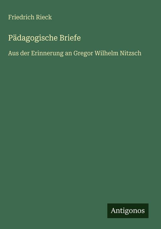 Produktbild: P&auml;dagogische Briefe