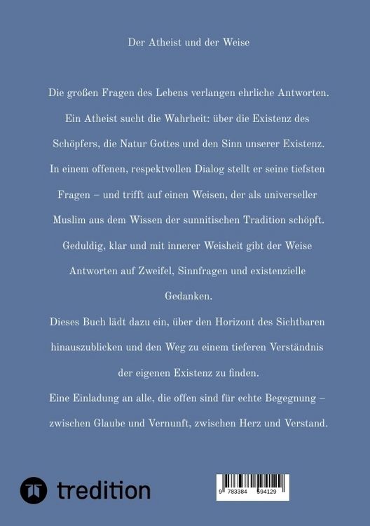 Produktbild: Der Atheist und der Weise