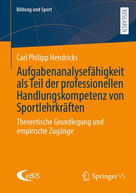Produktbild: Aufgabenanalysef&auml;higkeit als Teil der professionellen Handlungskompetenz von Sportlehrkr&auml;ften