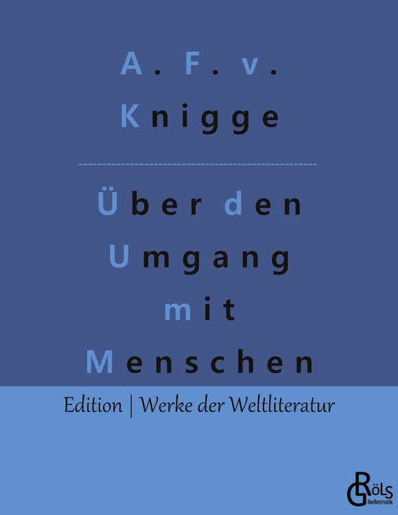 Produktbild: Über den Umgang mit Menschen