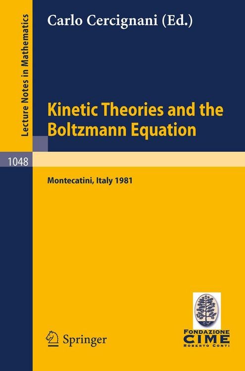 Produktbild: Kinetic Theories and the Boltzmann Equation