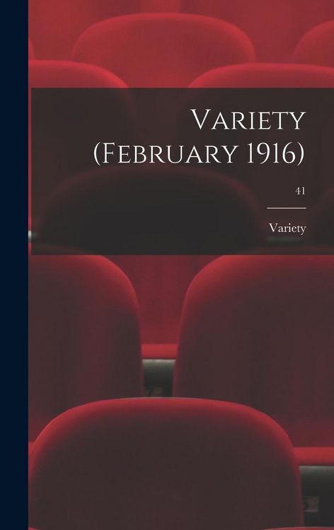 Produktbild: Variety (February 1916); 41