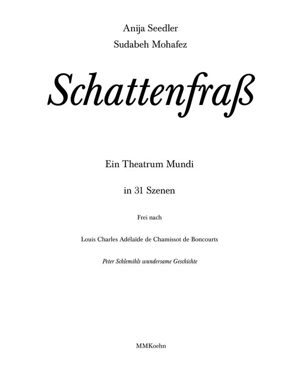 Produktbild: Anija Seedler: Schattenfra&szlig;