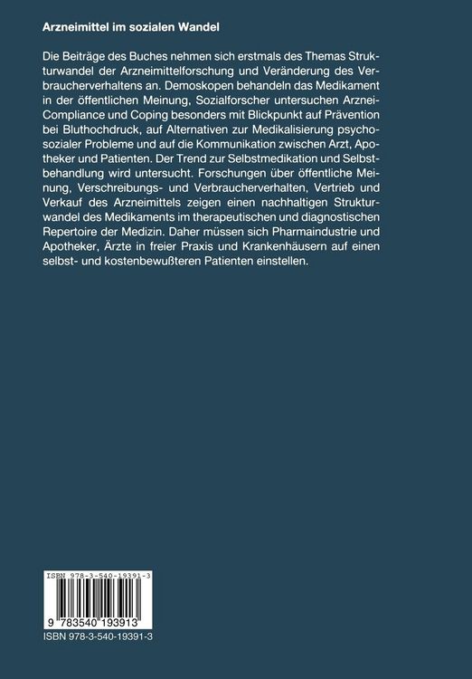 Produktbild: Arzneimittel im sozialen Wandel