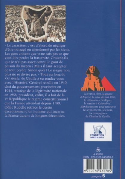 Produktbild: De Gaulle : pour m&eacute;moire