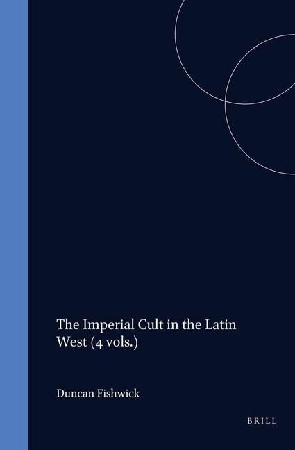 Produktbild: The Imperial Cult in the Latin West (4 Vols.)