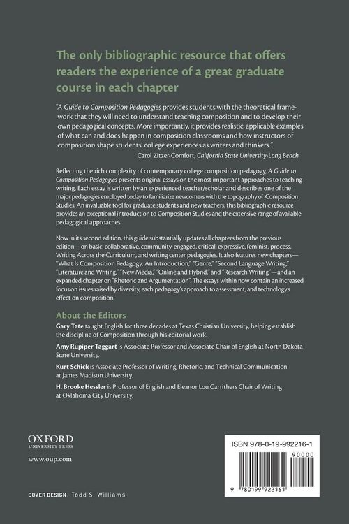Produktbild: Guide to Composition Pedagogies