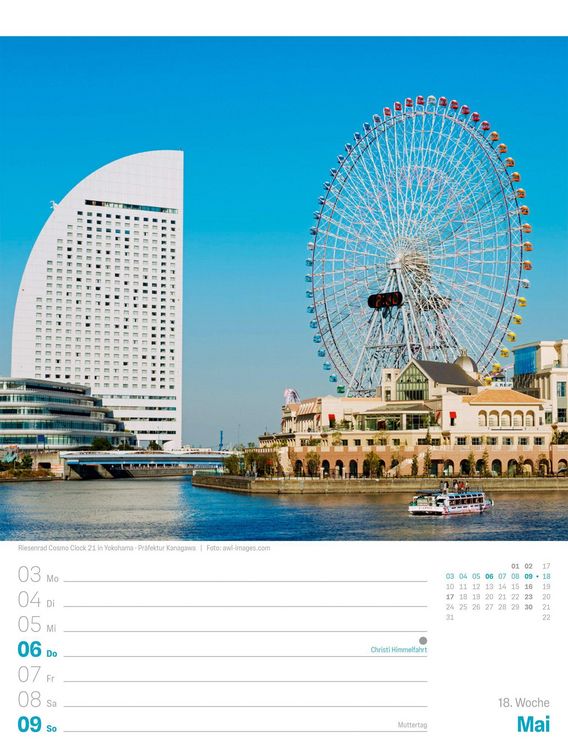 Produktbild: Japan Wochenplaner Kalender 2027 | Das Land der aufgehenden Sonne
