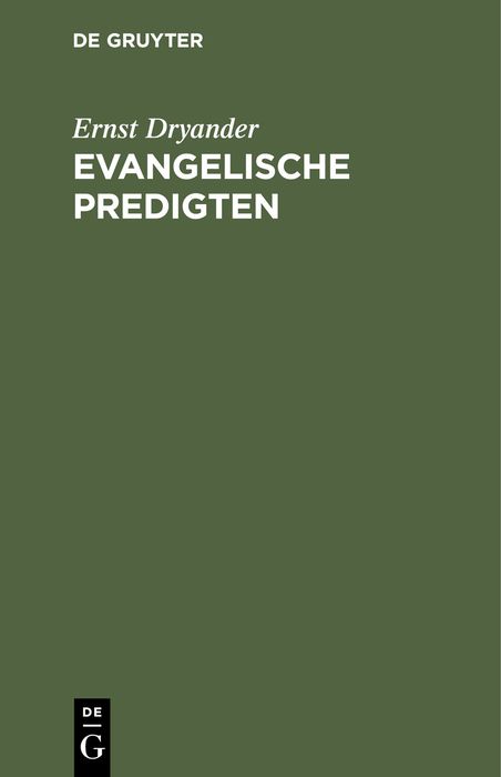 Produktbild: Evangelische Predigten