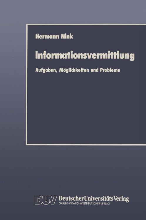 Produktbild: Informationsvermittlung