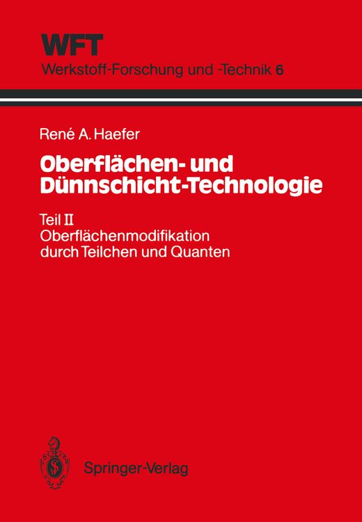 Produktbild: Oberfl&auml;chen- und D&uuml;nnschicht-Technologie