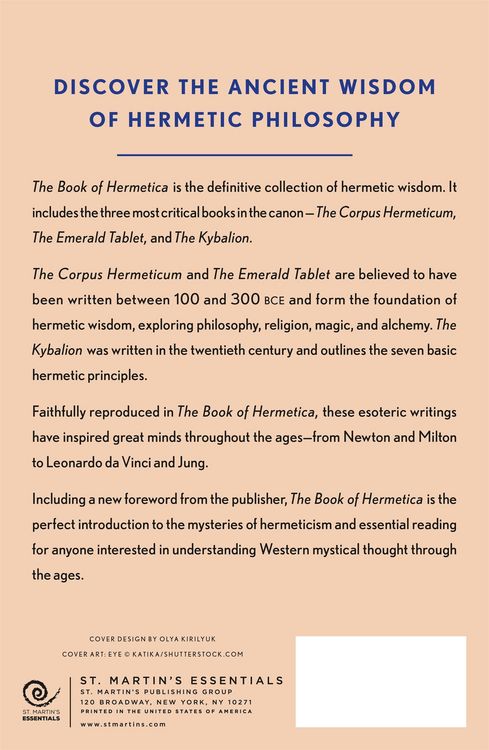 Produktbild: Book of Hermetica