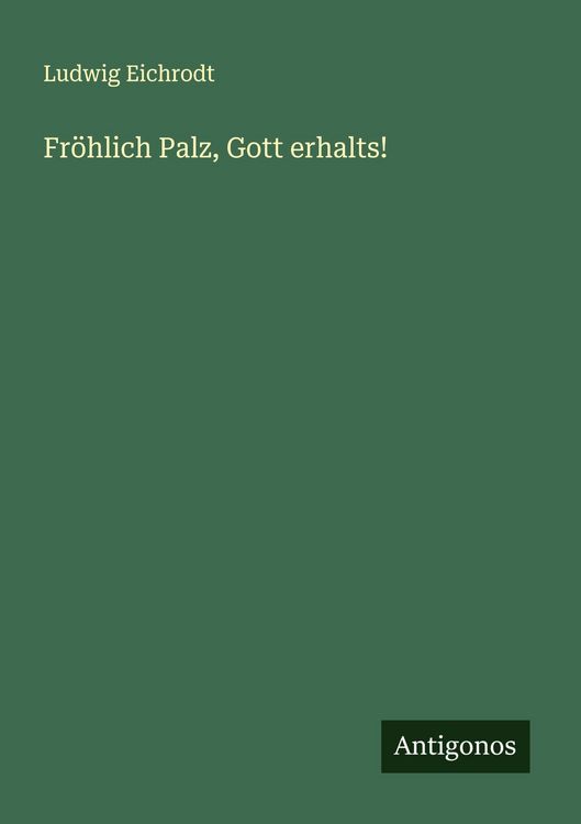 Produktbild: Fr&ouml;hlich Palz, Gott erhalts!