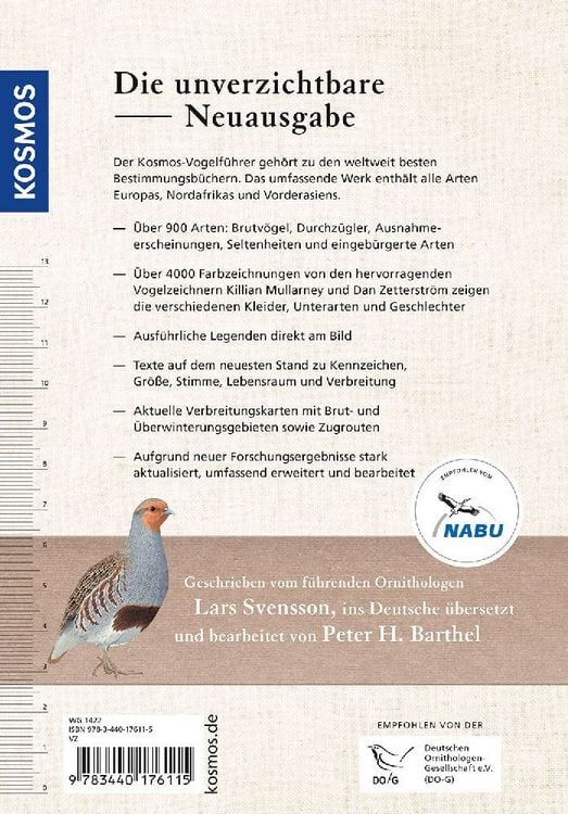 Produktbild: Der Kosmos Vogelführer