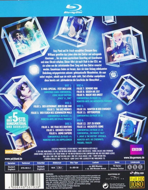 Produktbild: Doctor Who - Die komplette 6. Staffel [6 BRs]