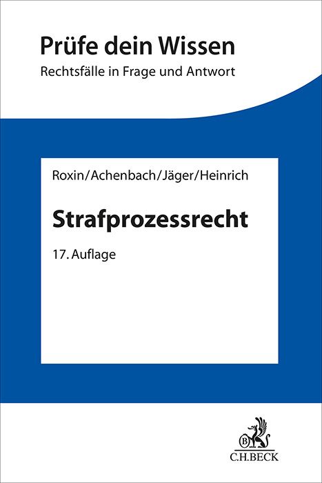 Produktbild: Strafprozessrecht