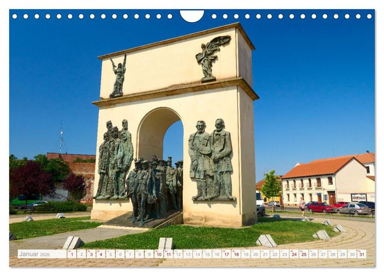 Produktbild: Streifz&uuml;ge durch Arad (Wandkalender 2026 DIN A4 quer), CALVENDO Monatskalender