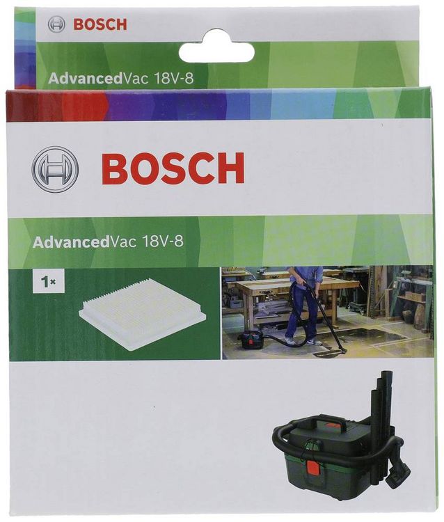 Produktbild: Bosch Accessories 2609256F65 Flachfaltenfilter 1St.