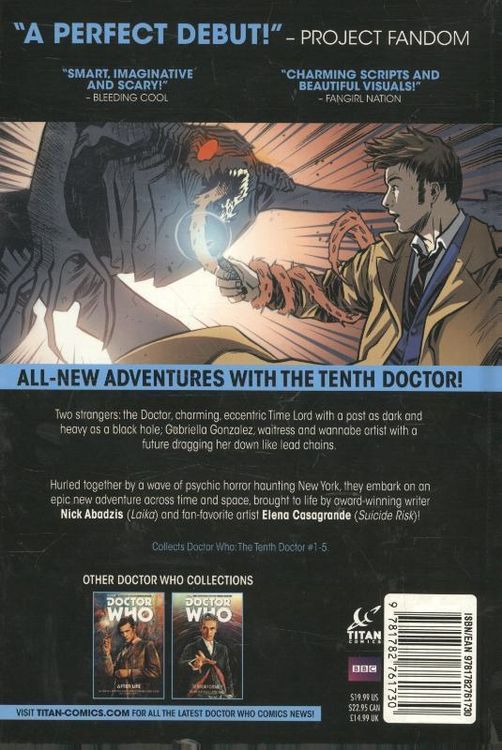 Produktbild: Doctor Who: The Tenth Doctor Volume 1 - Revolutions of Terror