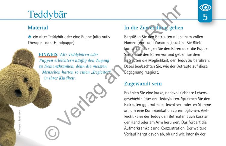 Produktbild: Sinnesaktivierungen f&uuml;r Bettl&auml;gerige
