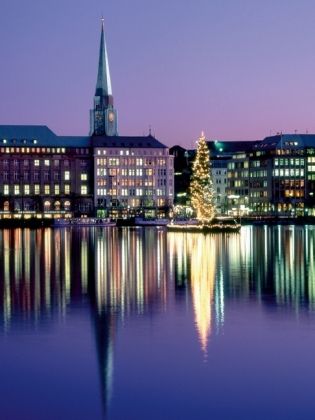 Produktbild: Die Binnenalster zur Weihnachtszeit (Puzzle)