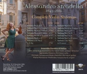 Produktbild: Stradella:Complete Violin Sinfonias