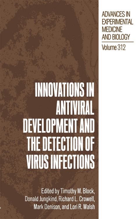 Produktbild: Innovations in Antiviral Development and the Detection of Virus Infections
