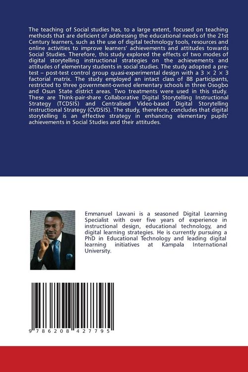 Produktbild: Digital storytelling: experiment in social studies classroom
