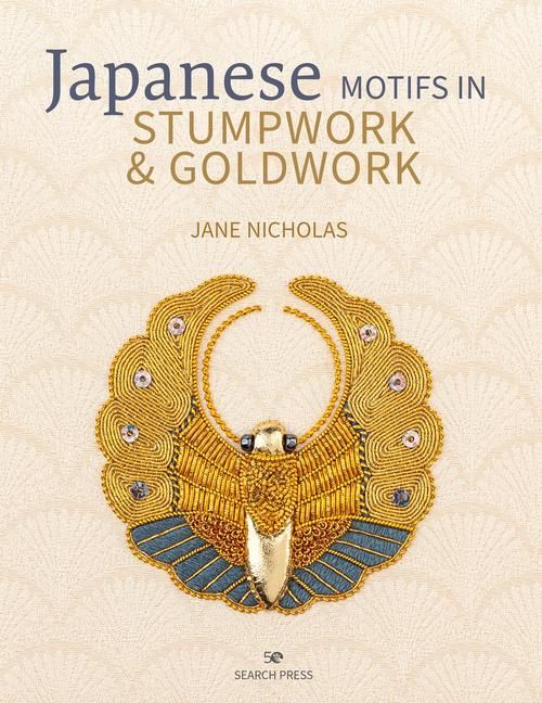 Produktbild: Japanese Motifs in Stumpwork & Goldwork