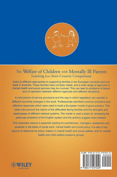 Produktbild: Welfare of Children with Mentally Ill